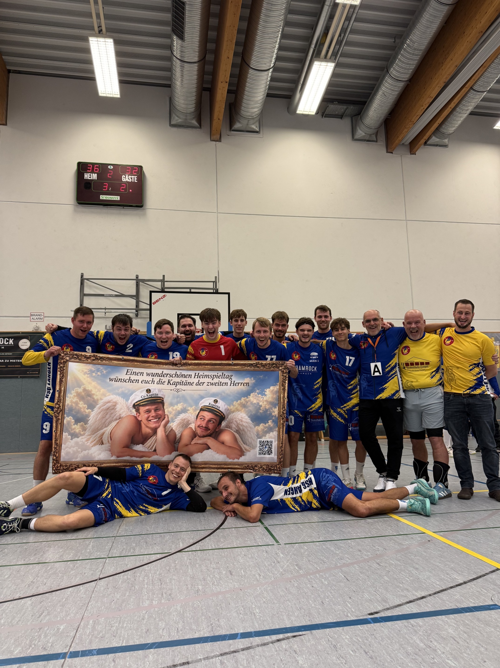 Herren II - Erstes Heimspiel, erster Sieg