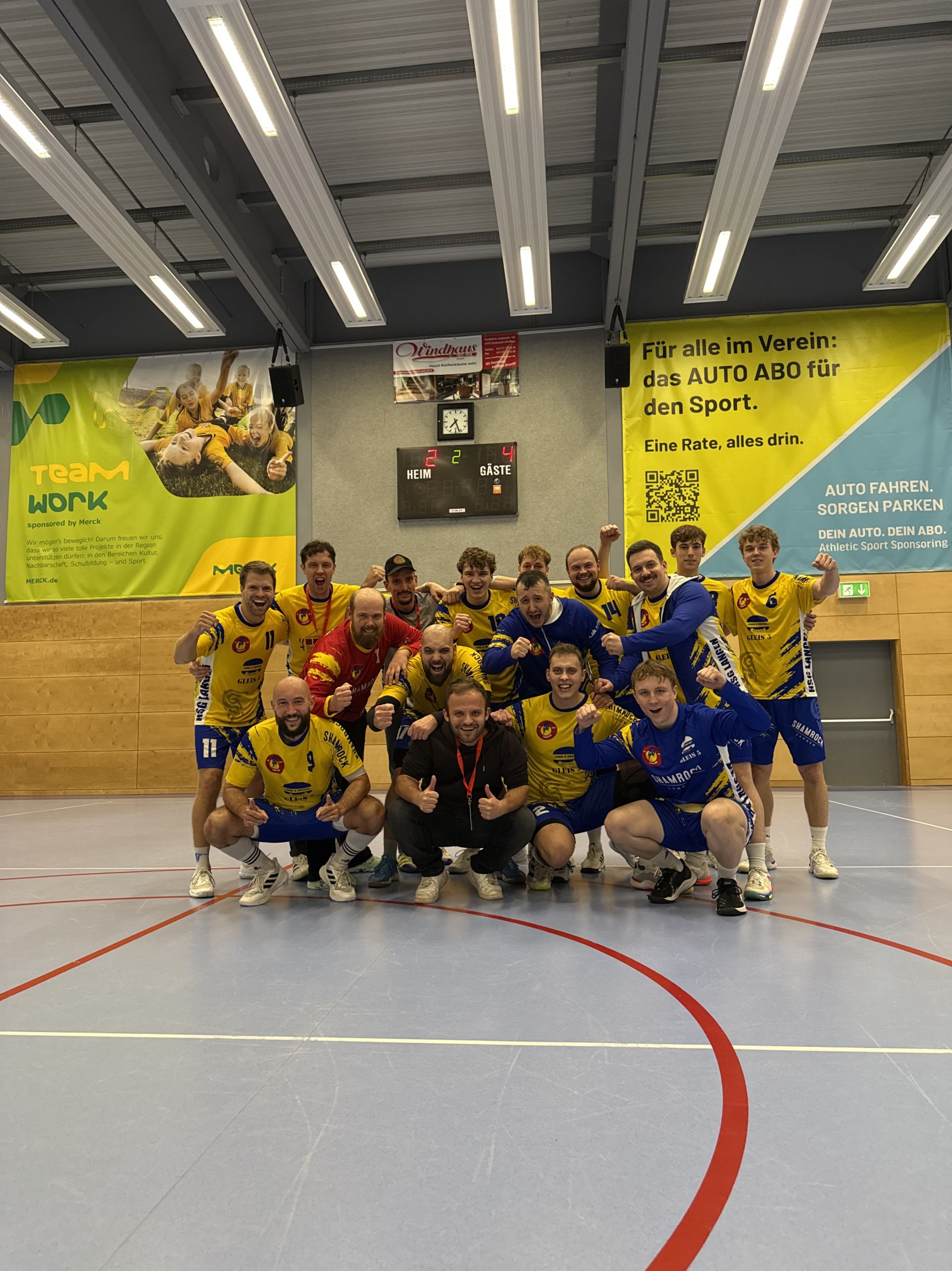 Herren I - HSG Langen gewinnt deutlich in Arheilgen mit leichten Startschwierigkeiten