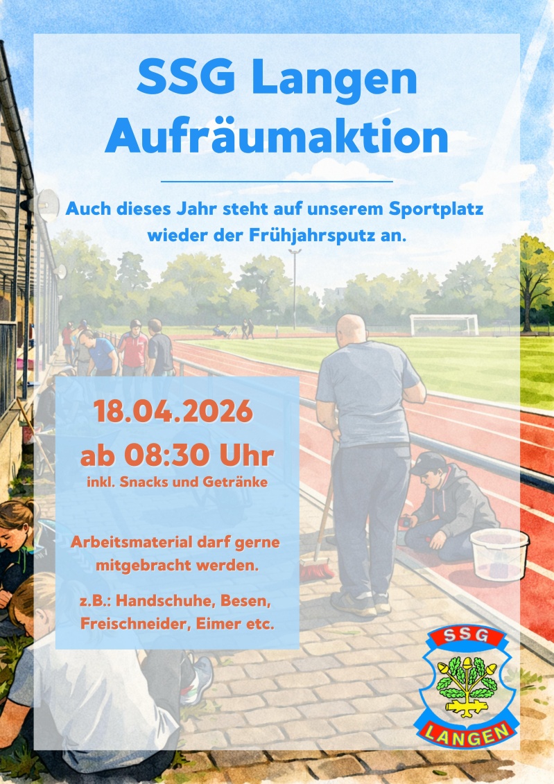 SSG Langen - Aufräumaktion