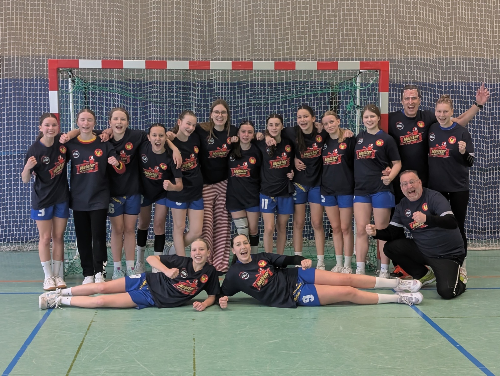 wC - HSG Langen feiert furiosen Auswärtssieg in Darmstadt