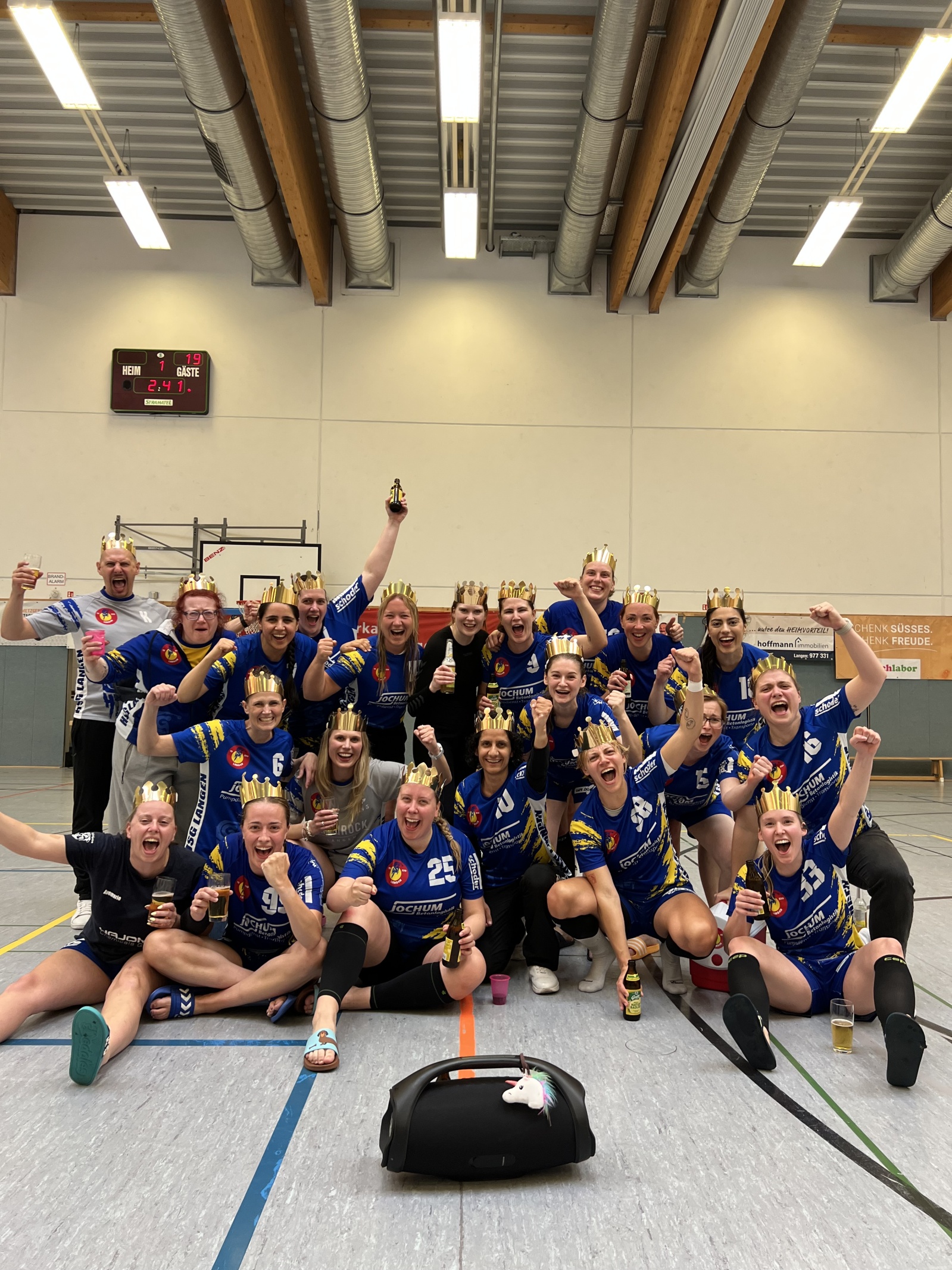 Damen - Geschafft! Damen holen die Meisterschaft