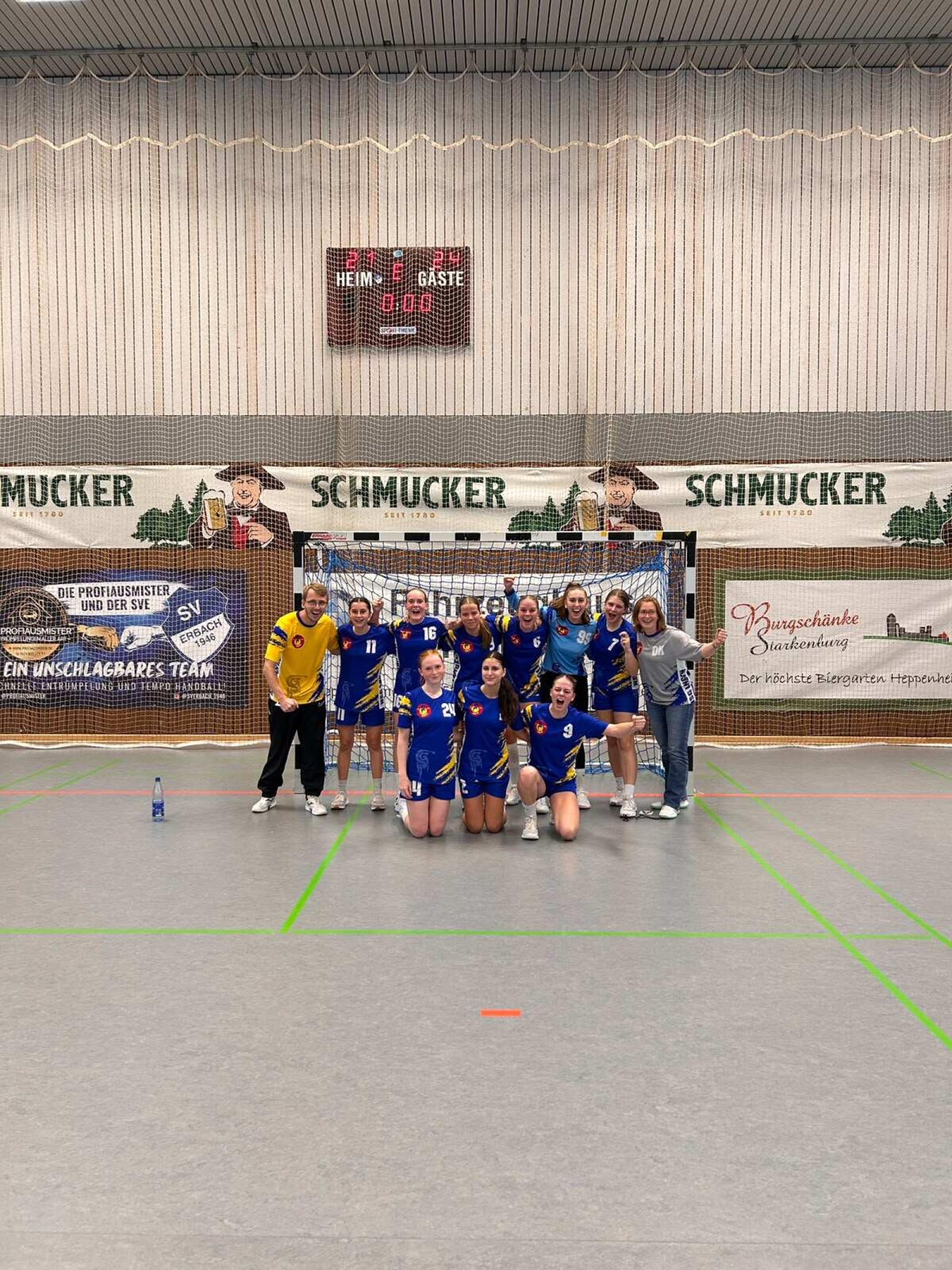 wB - Starker Kampf wird belohnt – HSG Langen dreht das Spiel in Erbach