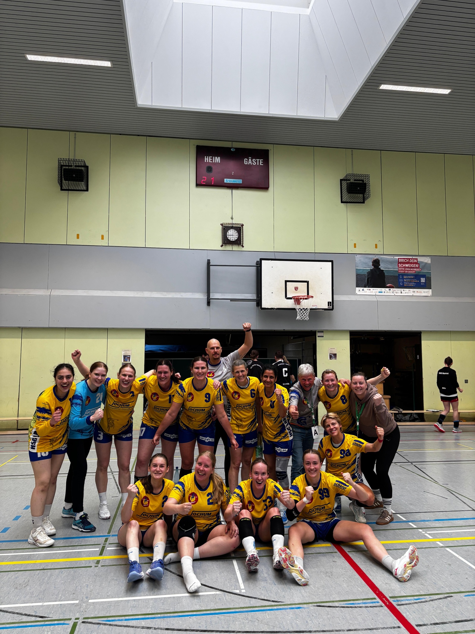 Damen - Sieg dank starker 2. Halbzeit