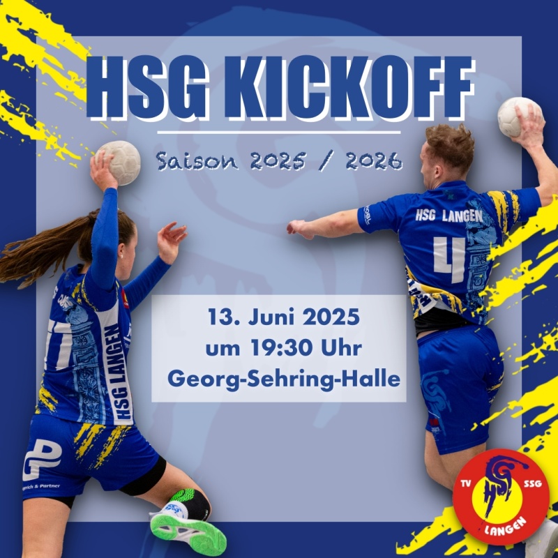 HSG KickOff - 13.06.2025 um 19:30 Uhr