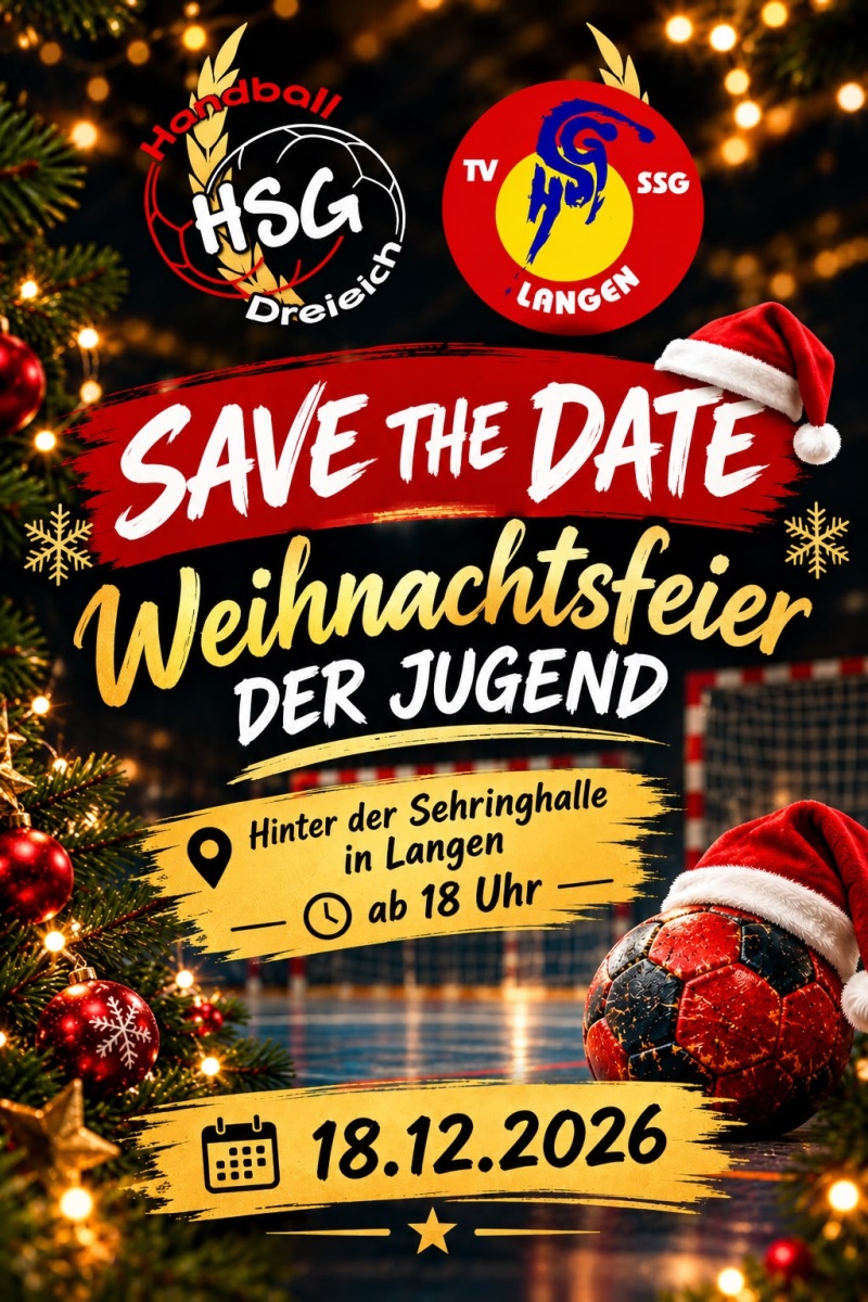 Safe the Date - Jugendweihnachtsfeier