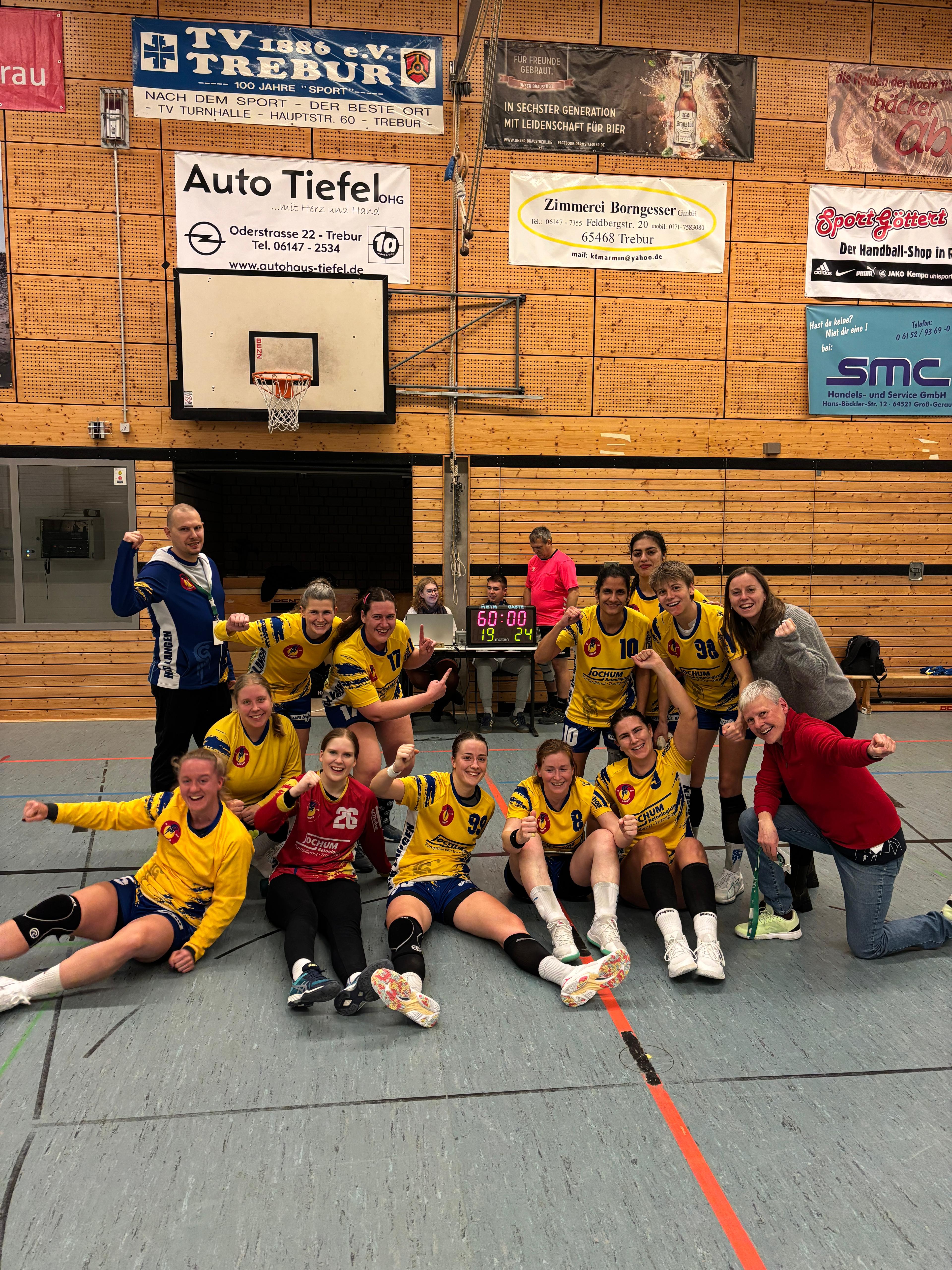 Damen - Pflichtsieg in Trebur