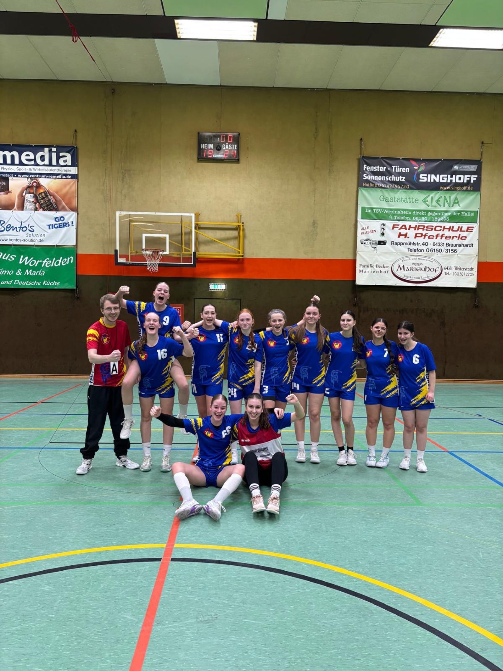 wB - HSG Langen gewinnt dank starker Abwehr